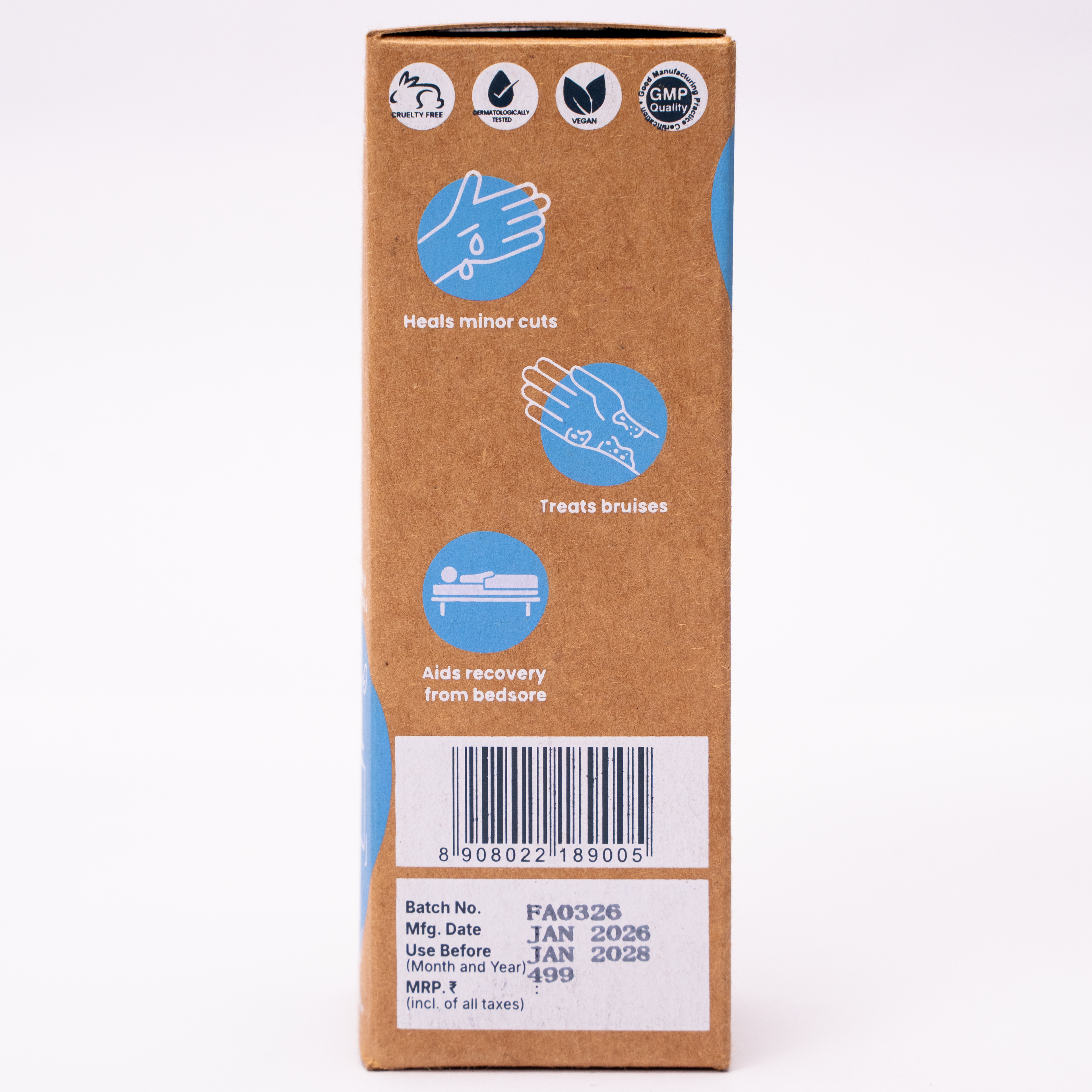 Fast Aid Oil – Relief for cut wounds, pressure wounds, Inflammations, and Irritations – 50ml