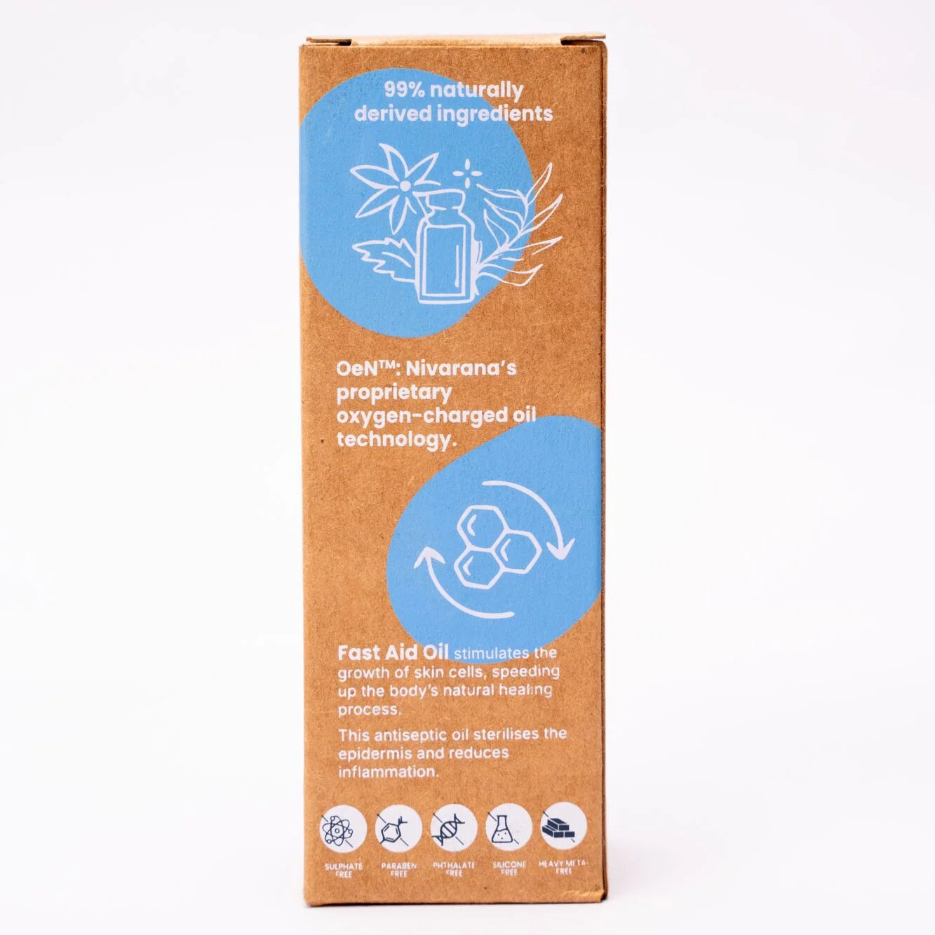 Fast Aid Oil – Relief for cut wounds, pressure wounds, Inflammations, and Irritations – 50ml